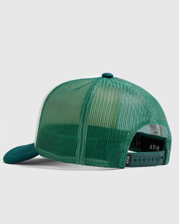 HUF Auto Glass Trucker Green