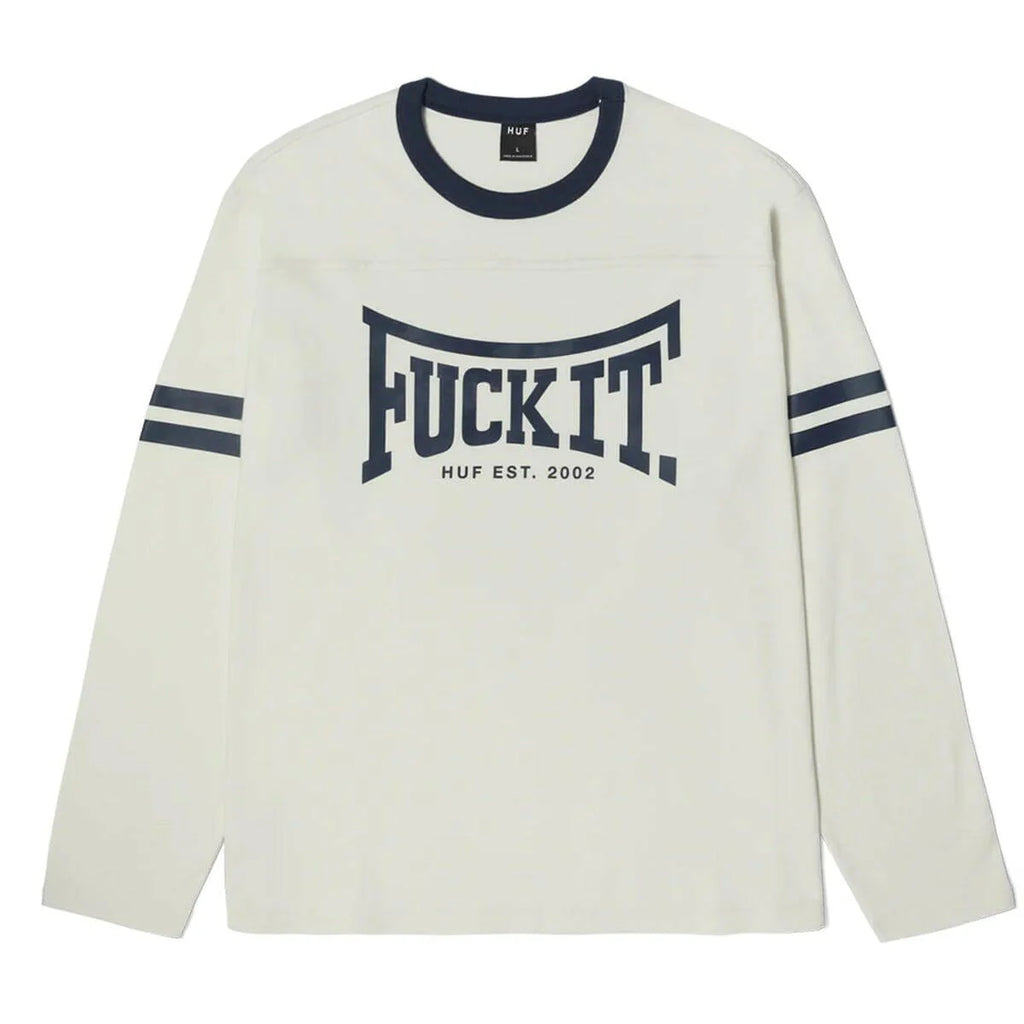 Huf - Exeter L/S Football Shirt Linen