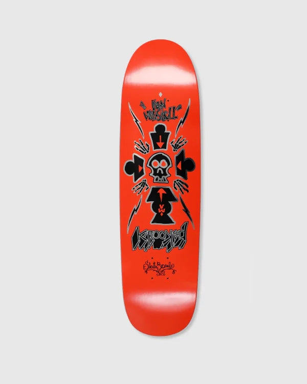 KROOKED Van Wastell Redux Skateboard Deck - 8.6" freedomfm byron bay australia