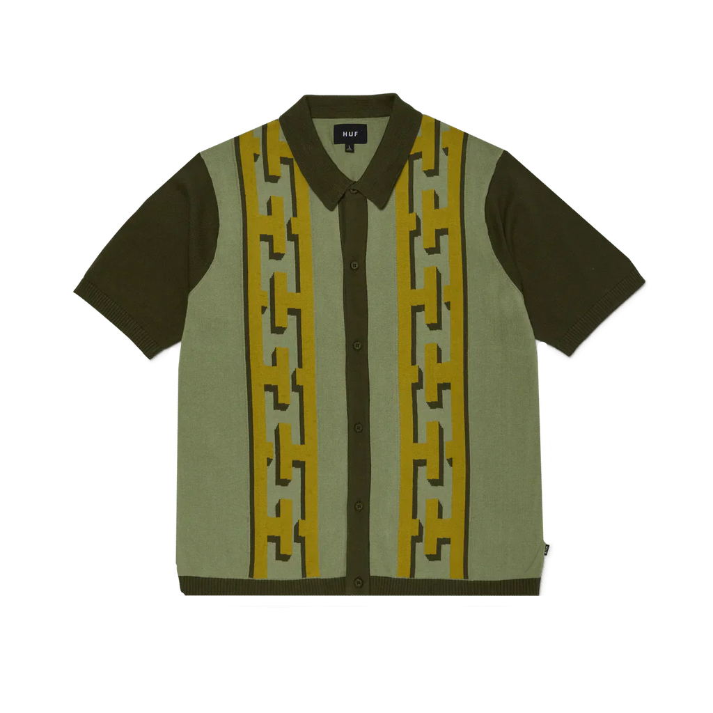 HUF Pillar S/S Knit Sweater freedom byron bay