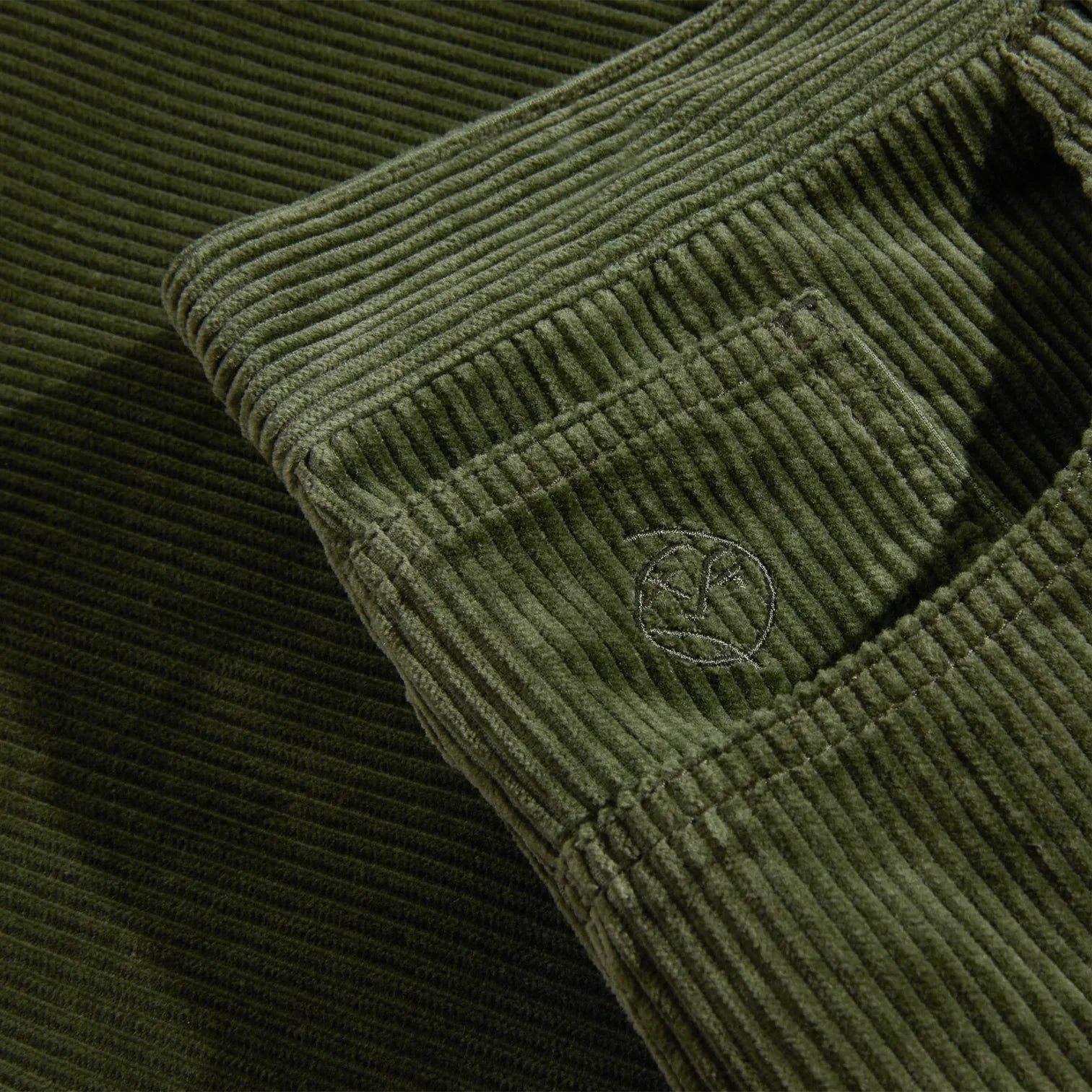 POLAR Big Boy Pants Cord (Uniform Green) freedomfm australia