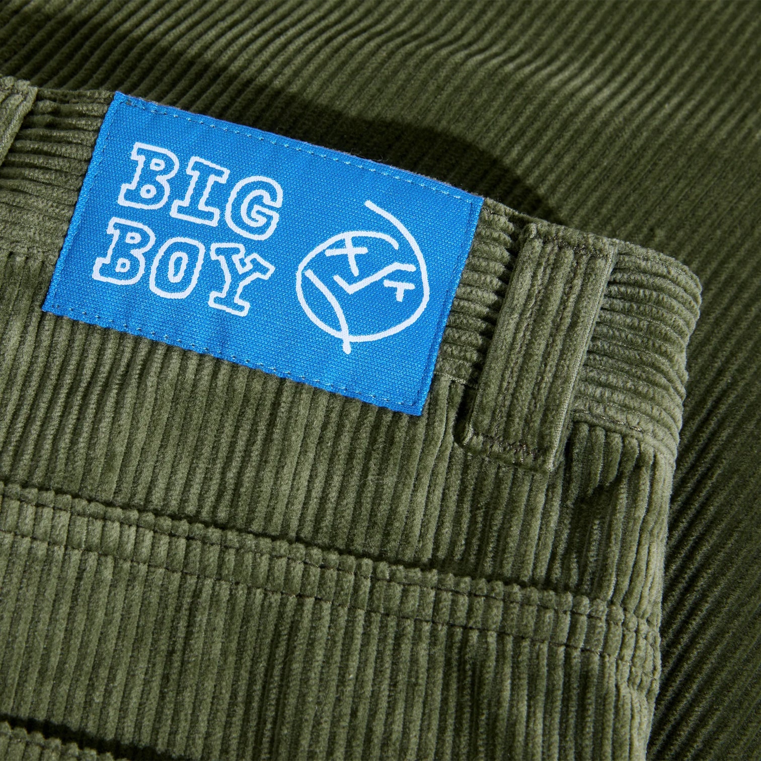 POLAR Big Boy Pants Cord (Uniform Green) freedomfm australia