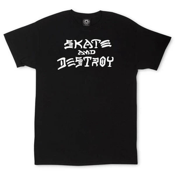 THRASHER Skate & Destroy Tee - Black