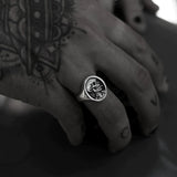 VAN GOGH SKULL -  DIRTY PARADISE SIGNATURE HANDMADE RING SILVER 925