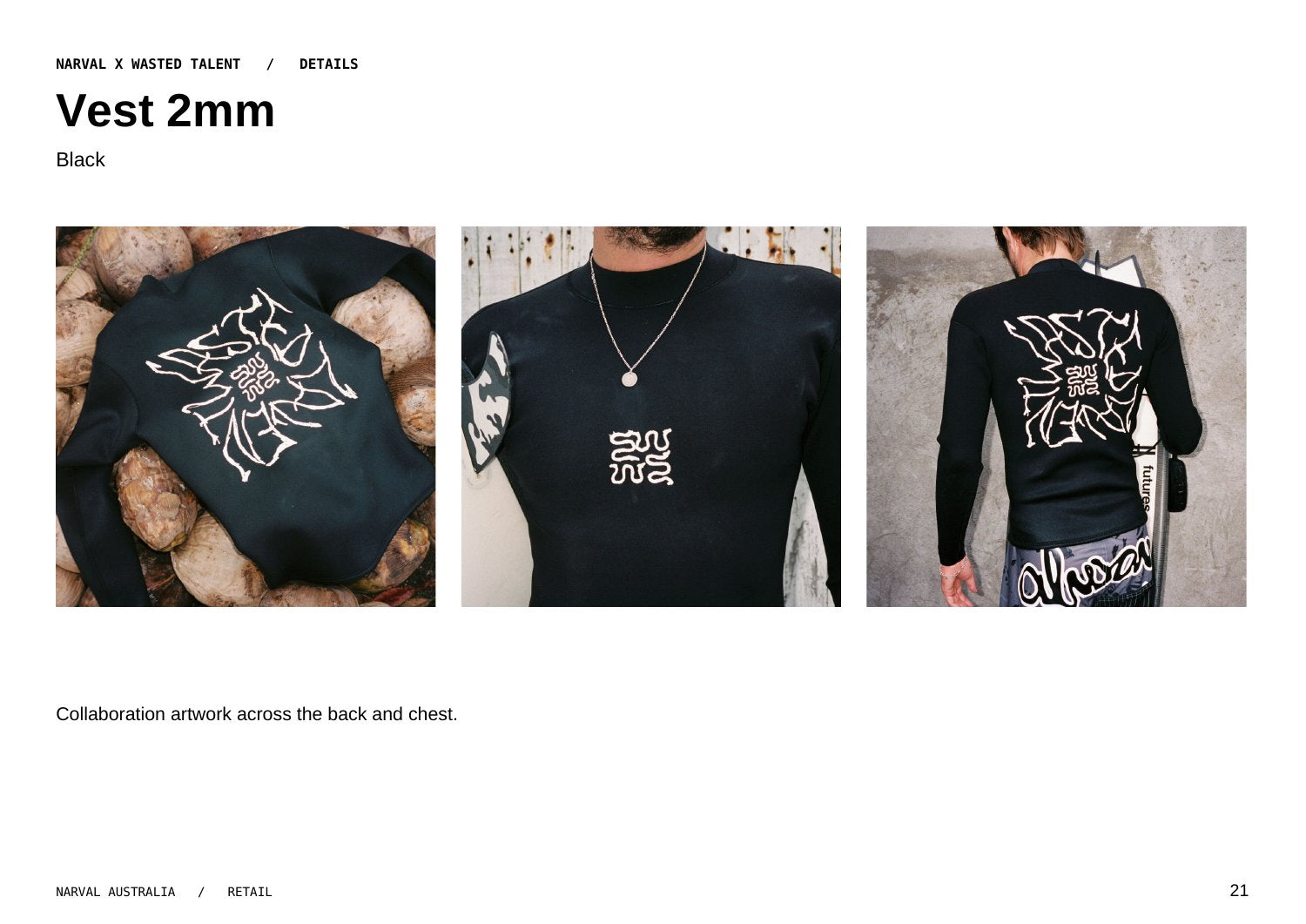 Original Narval retail lookbook, page 21